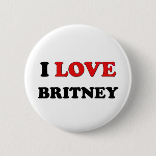 I Liebe Britney Button