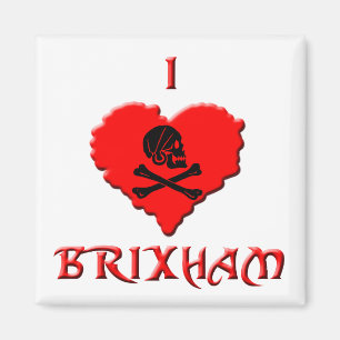 I Liebe Brixham Magnet