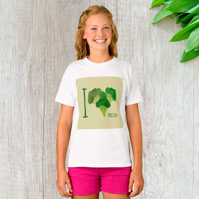 I Liebe Broccoli T-Shirt (Von Creator hochgeladen)