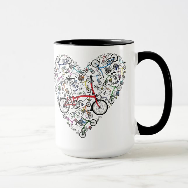 I Liebe Brompton Bikes Tasse (Rechts)