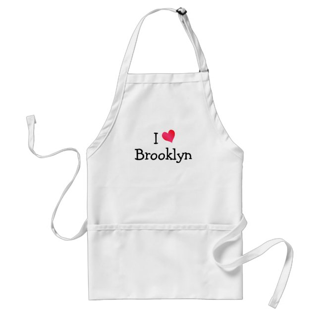 I Liebe Brooklyn Schürze (Vorne)