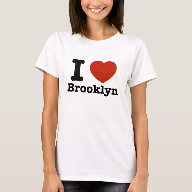 I Liebe Brooklyn T-Shirt (Vorderseite)