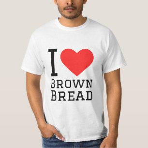 I Liebe Brot, viereckig T-Shirt