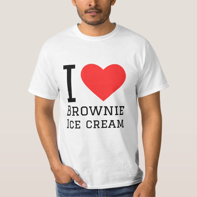 I Liebe Brownice T-Shirt (Vorderseite)