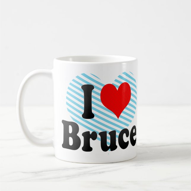 I Liebe Bruce Tasse (Links)
