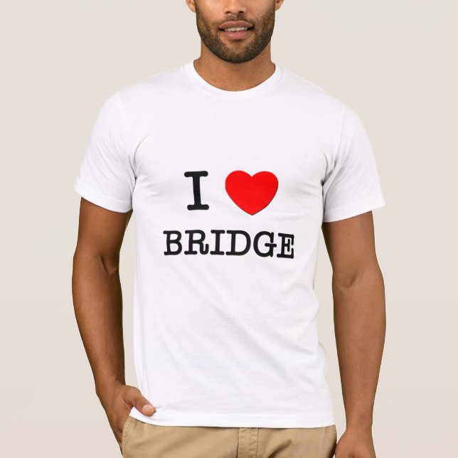 I LIEBE-BRÜCKE T-Shirt (Vorderseite)
