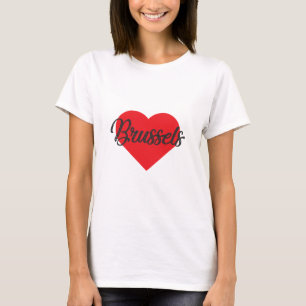 I Liebe Brüssel - Belgien T-Shirt