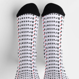 I Liebe Brüssel Socken