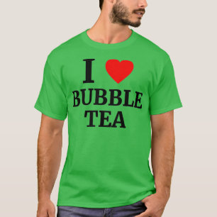 I Liebe Bubble Tee Herz