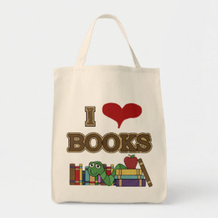 I Liebe-Bücher Tragetasche