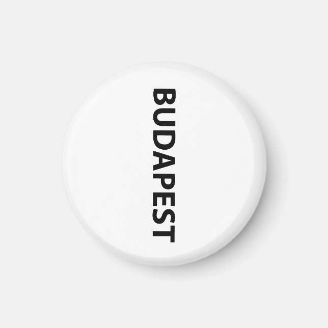 I Liebe Budapest Magnet (Vorne)
