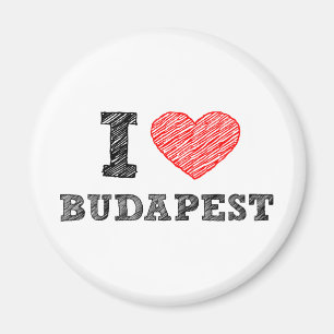 I Liebe Budapest Magnet