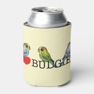 I Liebe Budgies Dosenkühler