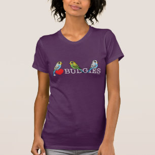 I Liebe Budgies T-Shirt