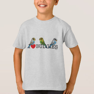 I Liebe Budgies T-Shirt