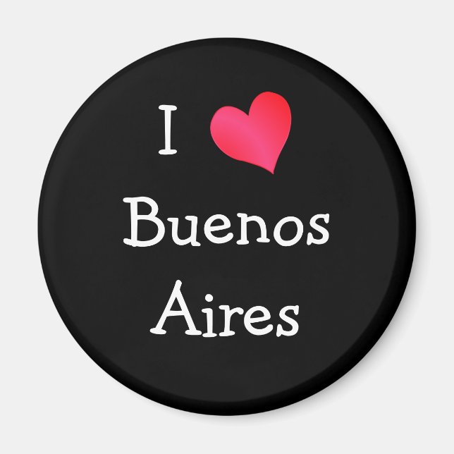 I Liebe Buenos Aires Magnet (Vorne)