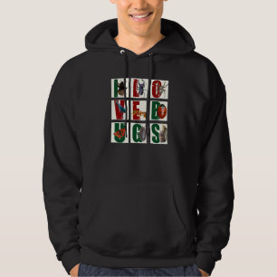 I Liebe Bugs Entomology Bugs Bee Beetles Butterfly Hoodie