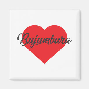I Liebe Bujumbura - Burundi Magnet