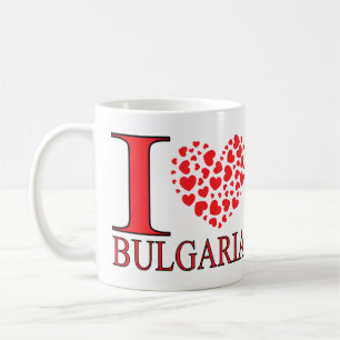 I Liebe Bulgarien Kaffee Tasse