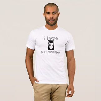 i Liebe Bull Terrier T-Shirt