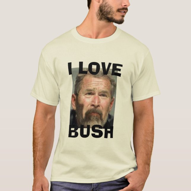 I Liebe-Bush-T - Shirt (Vorderseite)