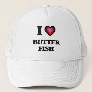 I Liebe-Butterfische Truckerkappe