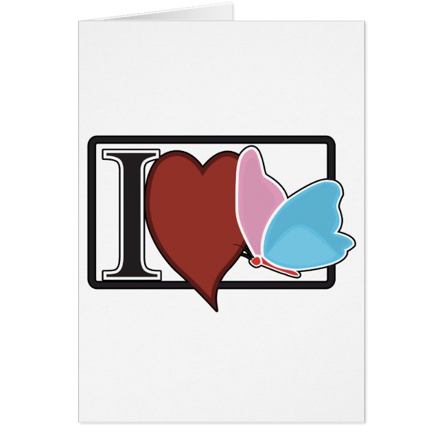 I Liebe Butterflies (Vorne)