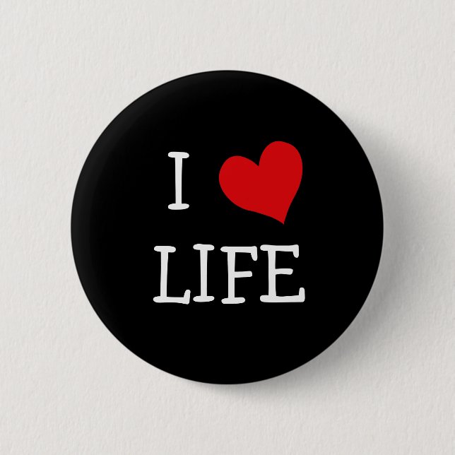 I Liebe Button (Vorderseite)