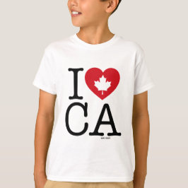 I LIEBE CA | Ich Liebe Kanada Custom Kid's T - Shi T-Shirt