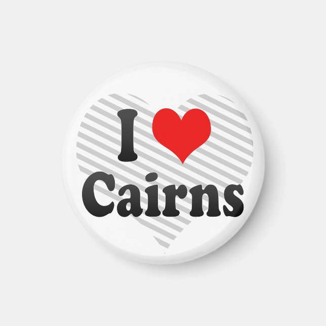 I Liebe Cairns, Australien Magnet (Vorne)
