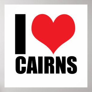 I Liebe Cairns Poster