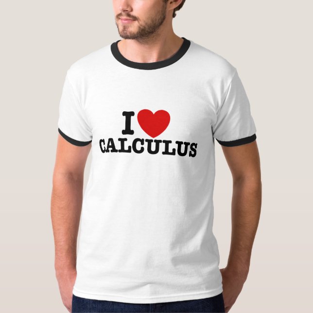 I Liebe Calculus T-Shirt (Vorderseite)