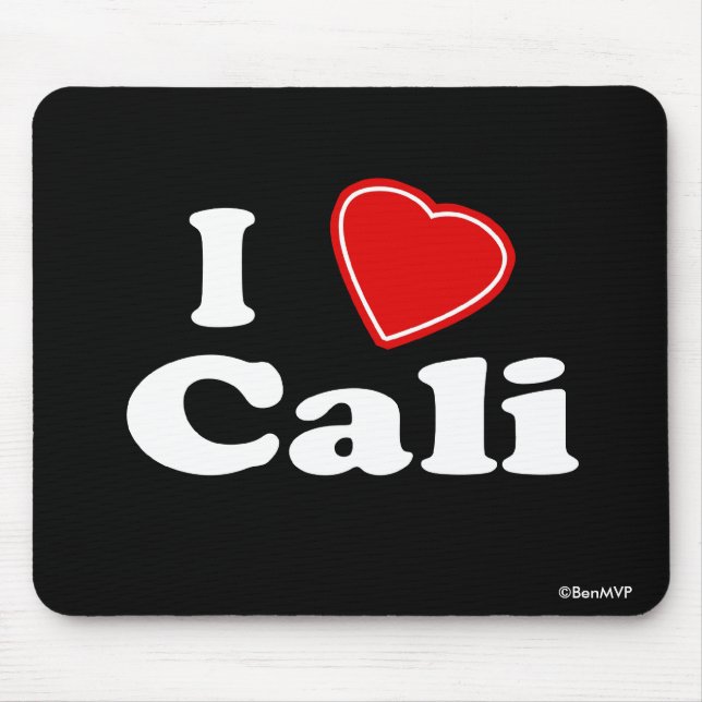 I Liebe Cali Mousepad (Vorne)