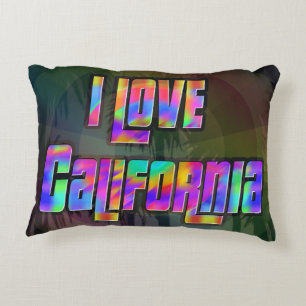 I LIEBE California Bright Future Pillow Dekokissen