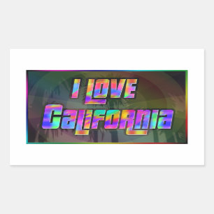 I LIEBE California Bright Future Sticker