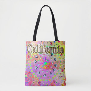 I LIEBE California Lucky Golden Tote Tasche