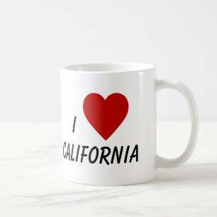 I Liebe California Tasse
