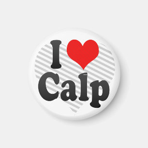I Liebe Calp, Spanien Magnet