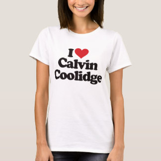 I Liebe Calvin Coolidge T-Shirt
