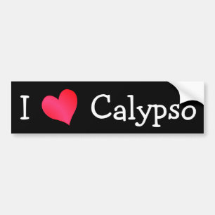 I Liebe Calypso Autoaufkleber