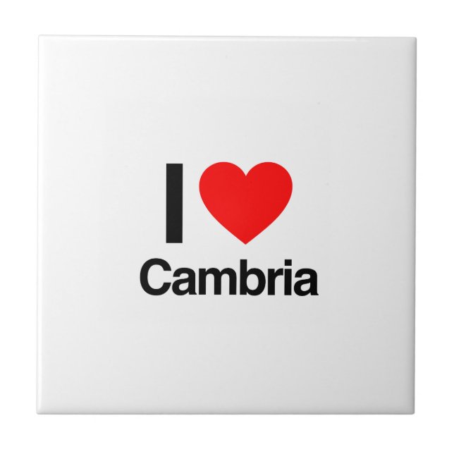i Liebe Cambria Fliese (Vorderseite)