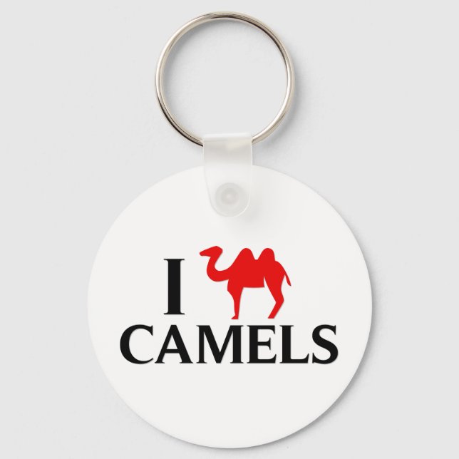 I Liebe Camels Schlüsselanhänger (Vorderseite)