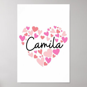I Liebe Camila Poster