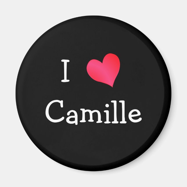 I Liebe Camille Magnet (Vorne)