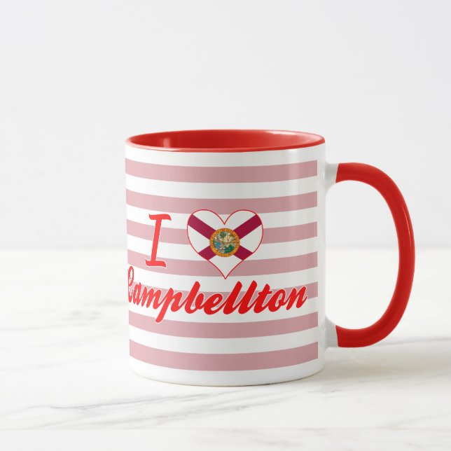 I Liebe Campbellton, Florida Tasse (Rechts)