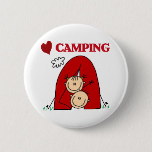 I Liebe-Camping Button