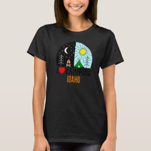 I Liebe Camping Idaho T-Shirt