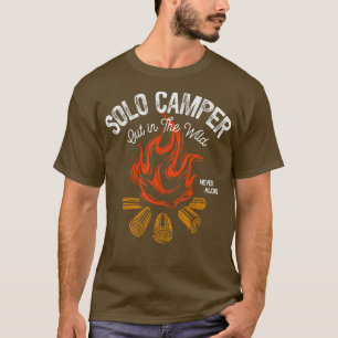 I Liebe Camping Solo Campers Campfire T-Shirt