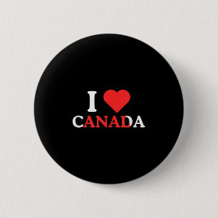 I Liebe Canada Funny Adult Humor Unhinged Raunchy Button