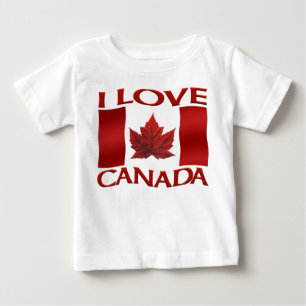 I Liebe Canada Souvenir Romper Baby Canada Romper T-shirt